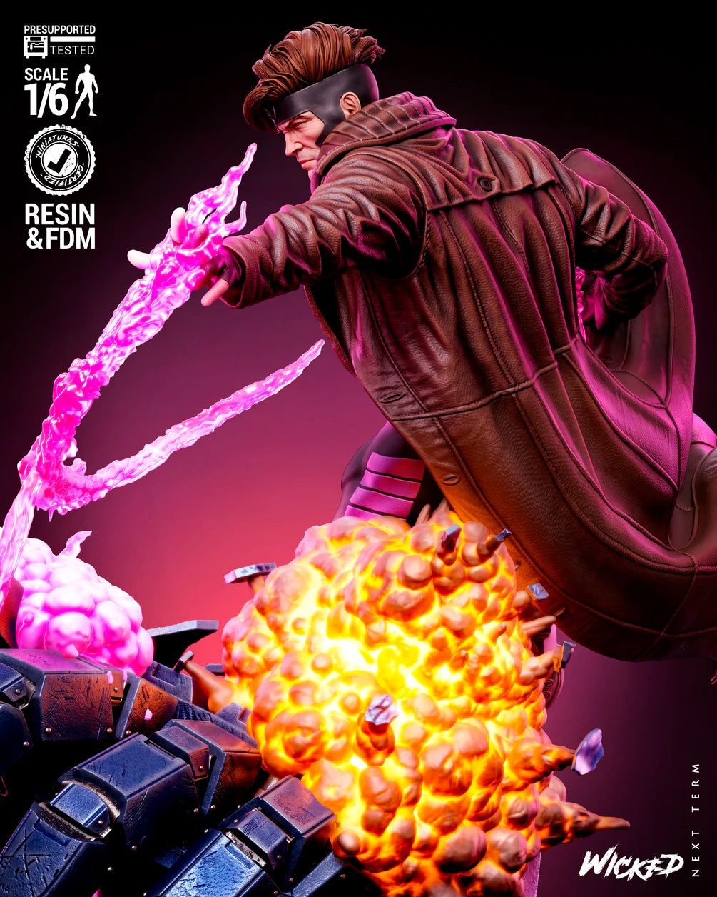 Charged Hand - Maximum Detailed 16K Resin Statue