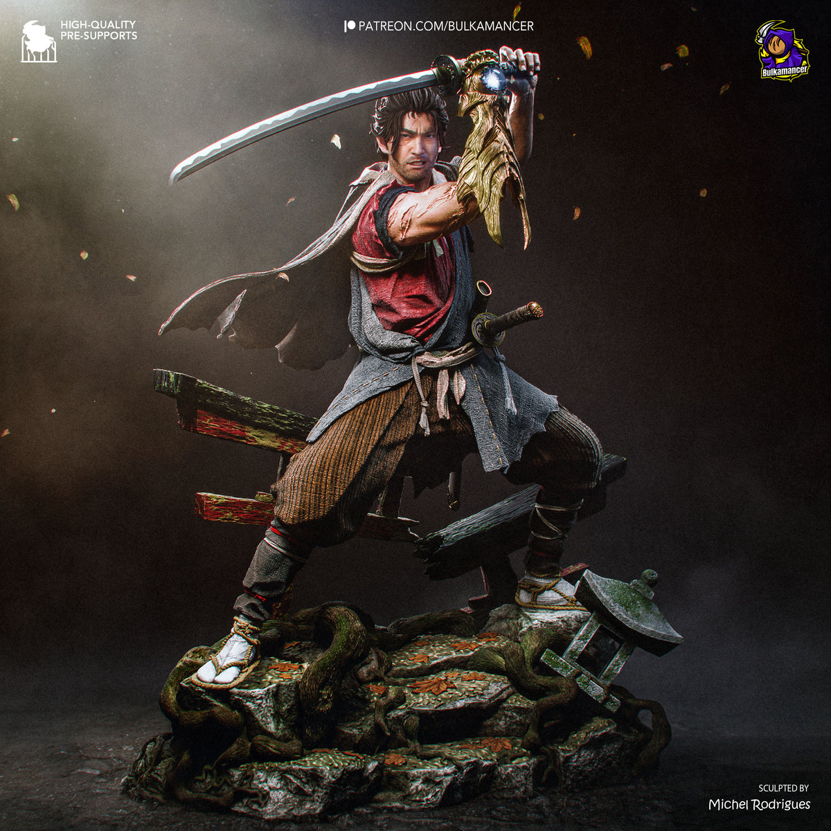Blade Of The Oni - Maximum Detailed 16K Resin Statue