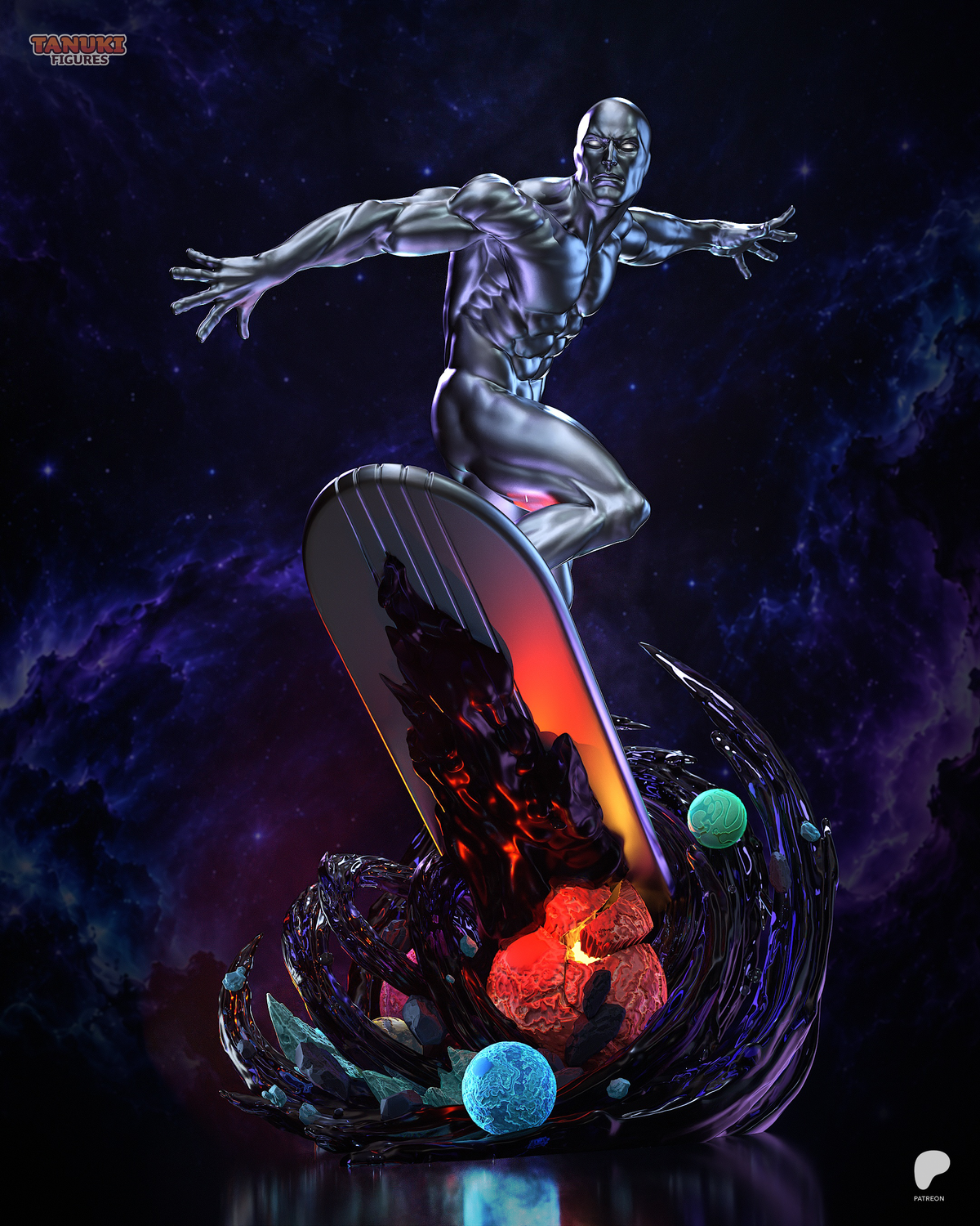 Beyond The Stars - Maximum Detailed 16K Resin Statue