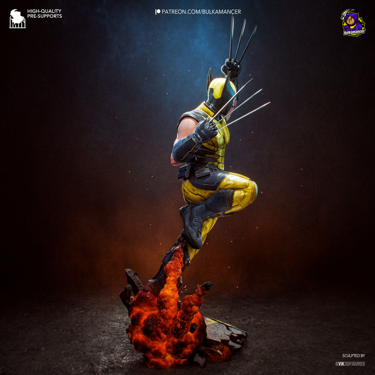 The Feral Weapon - Maximum Detailed 16K Resin Statue