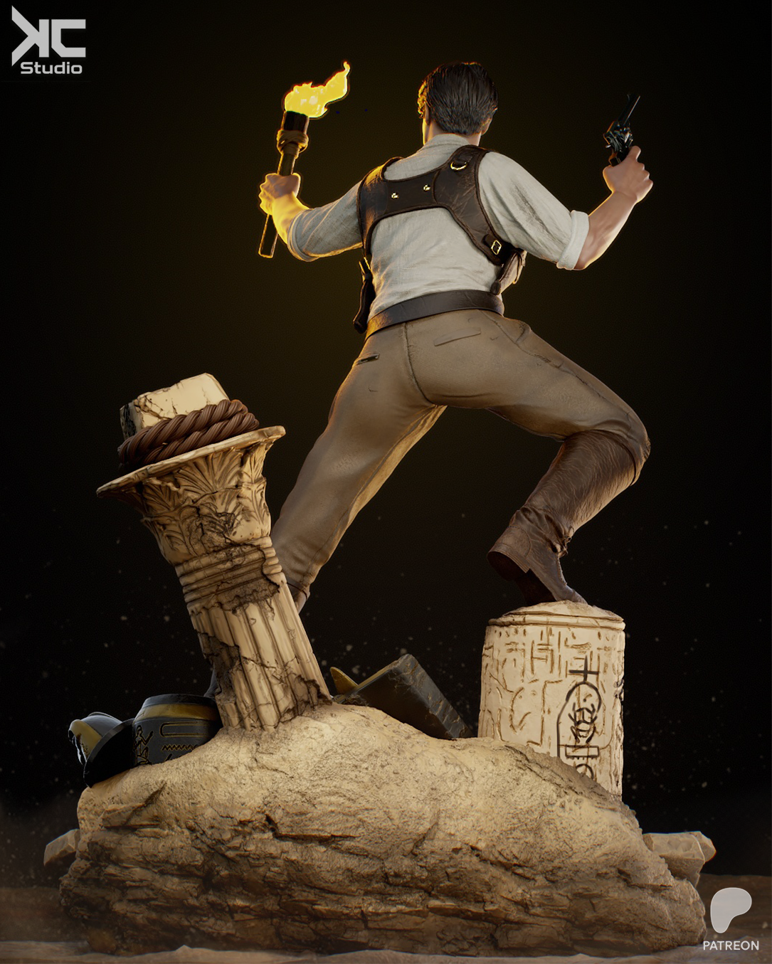 Sands Of Fate - Maximum Detailed 16K Resin Statue