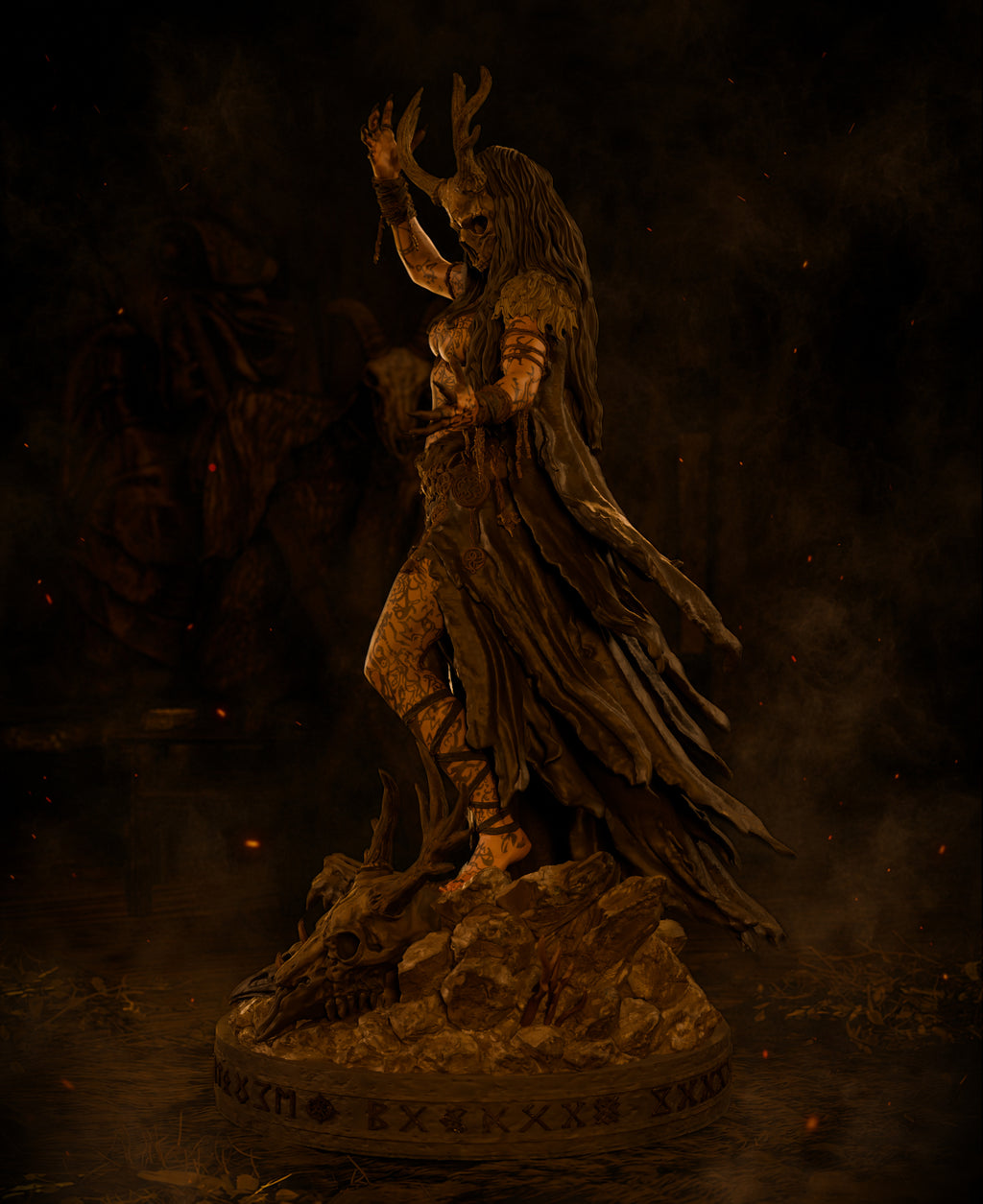 Seeress Of Fate - Maximum Detailed 16K Resin Statue