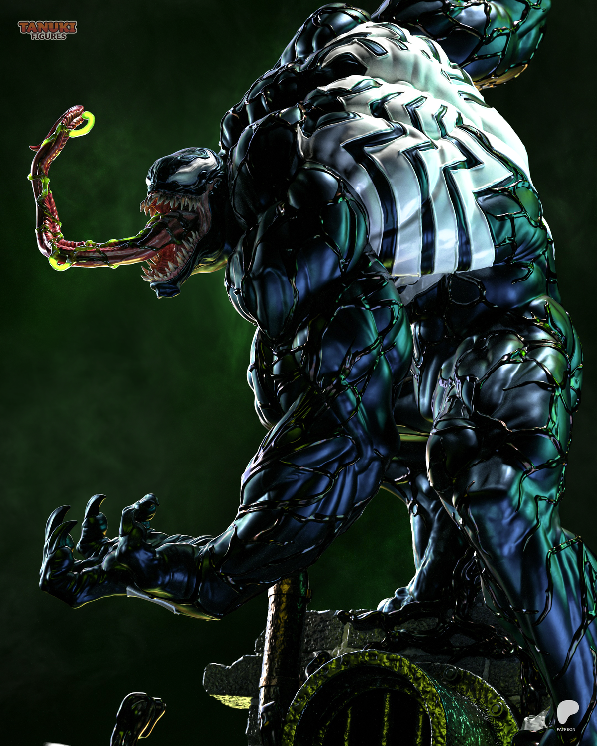 Black Maw - Maximum Detailed 16K Resin Statue