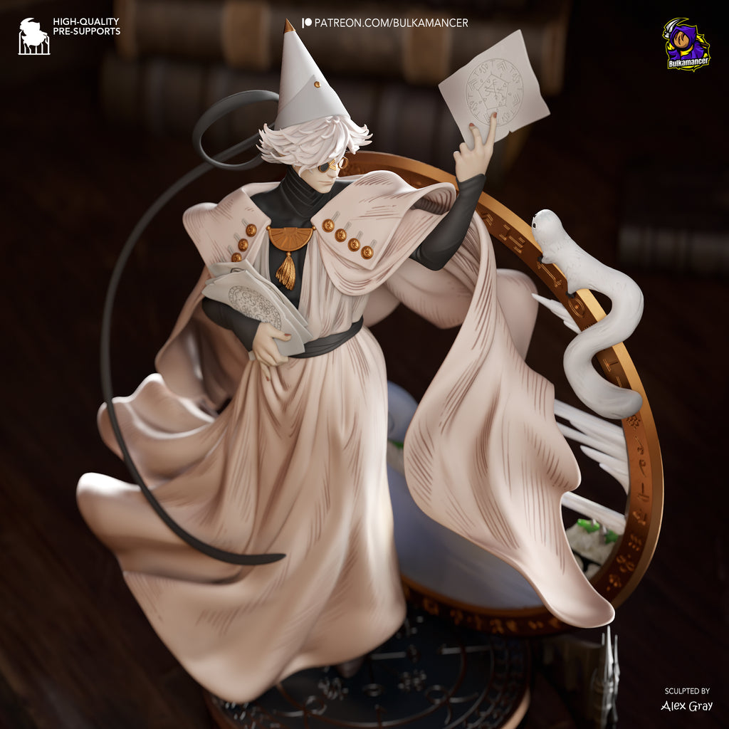 The Spellwright - Maximum Detailed 16K Resin Statue