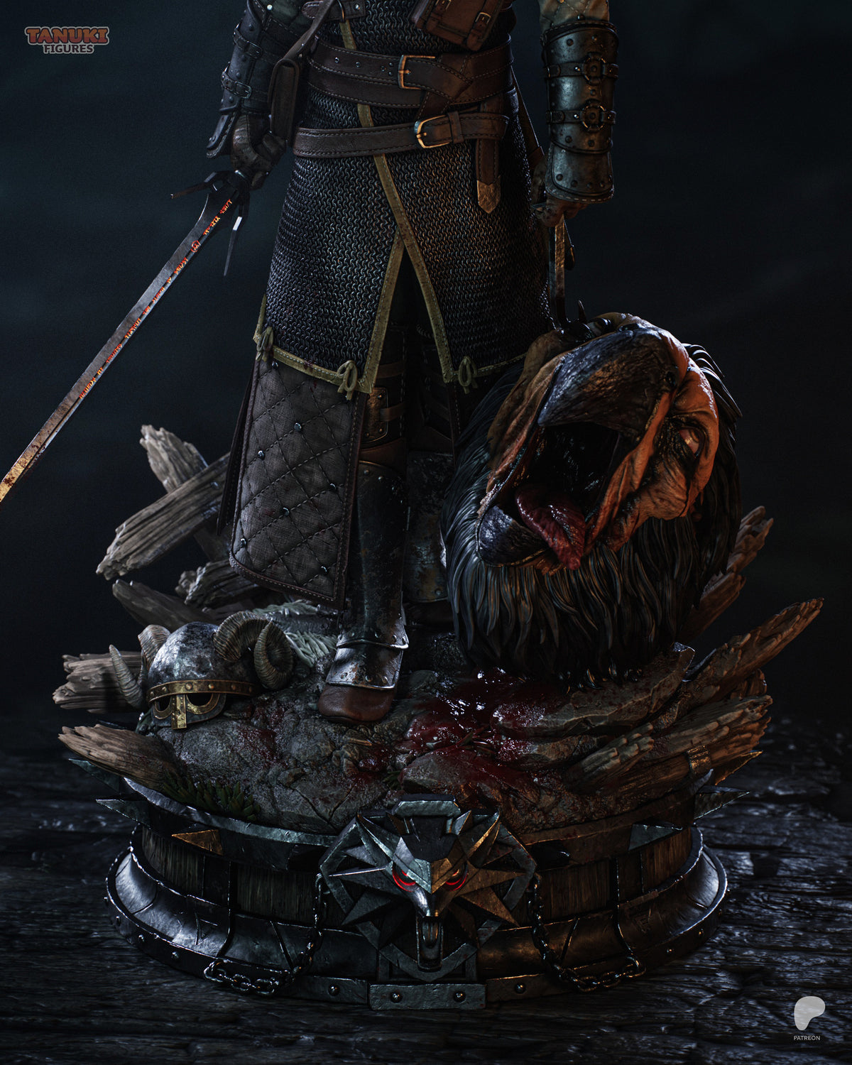 Monster Slayer - Maximum Detailed 16K Resin Statue
