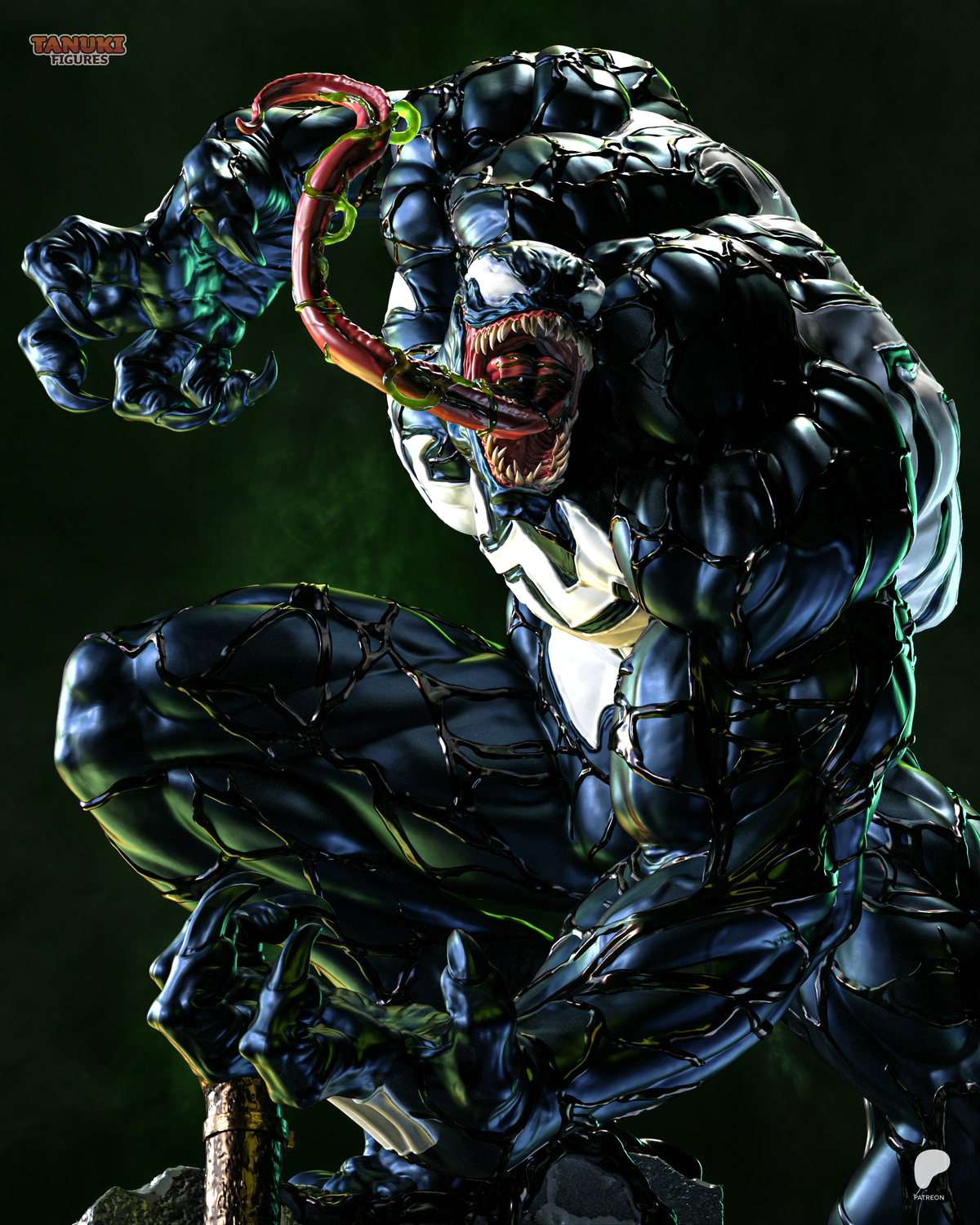 Black Maw - Maximum Detailed 16K Resin Statue