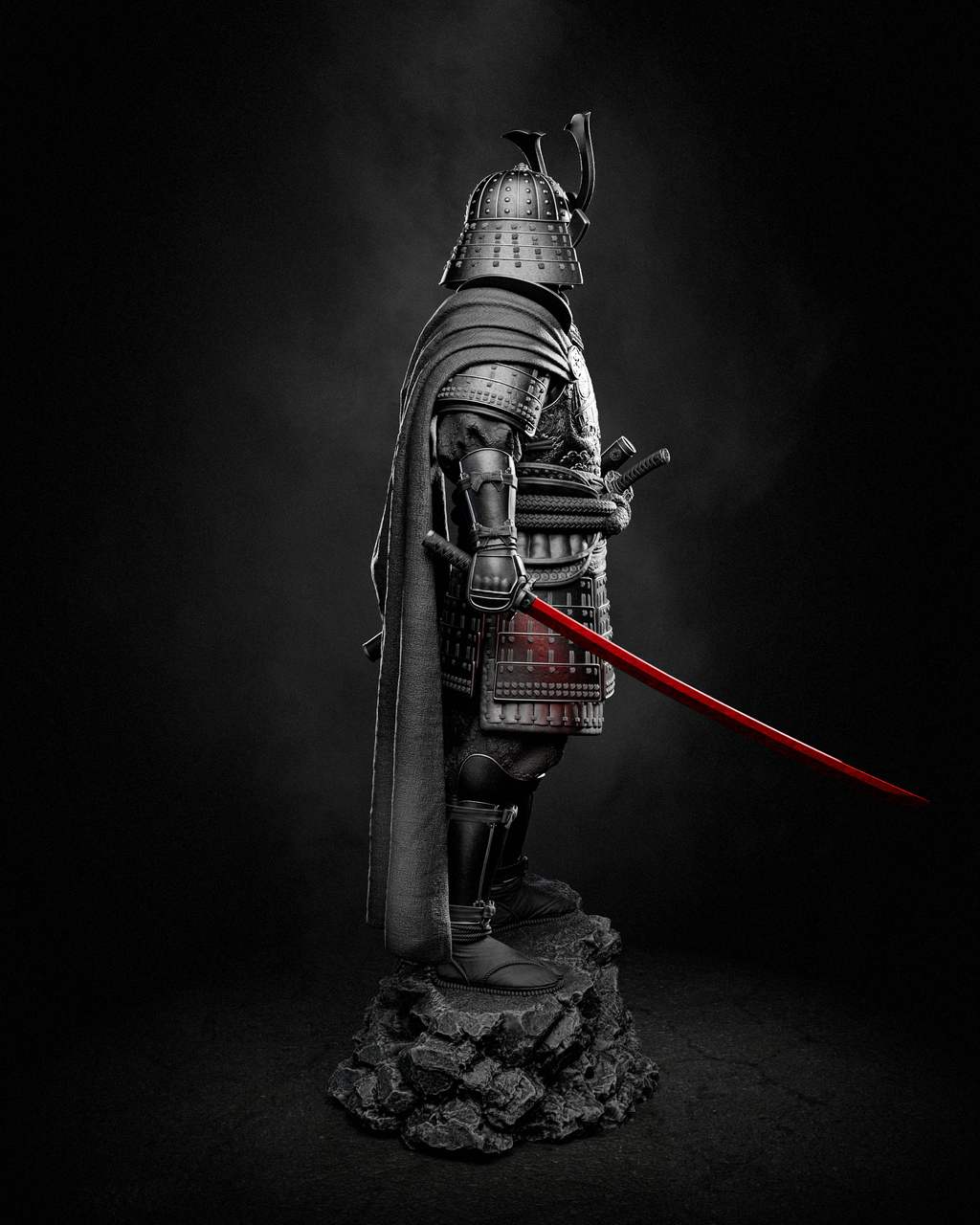 The Dark Daimyo - Maximum Detailed 16K Resin Statue