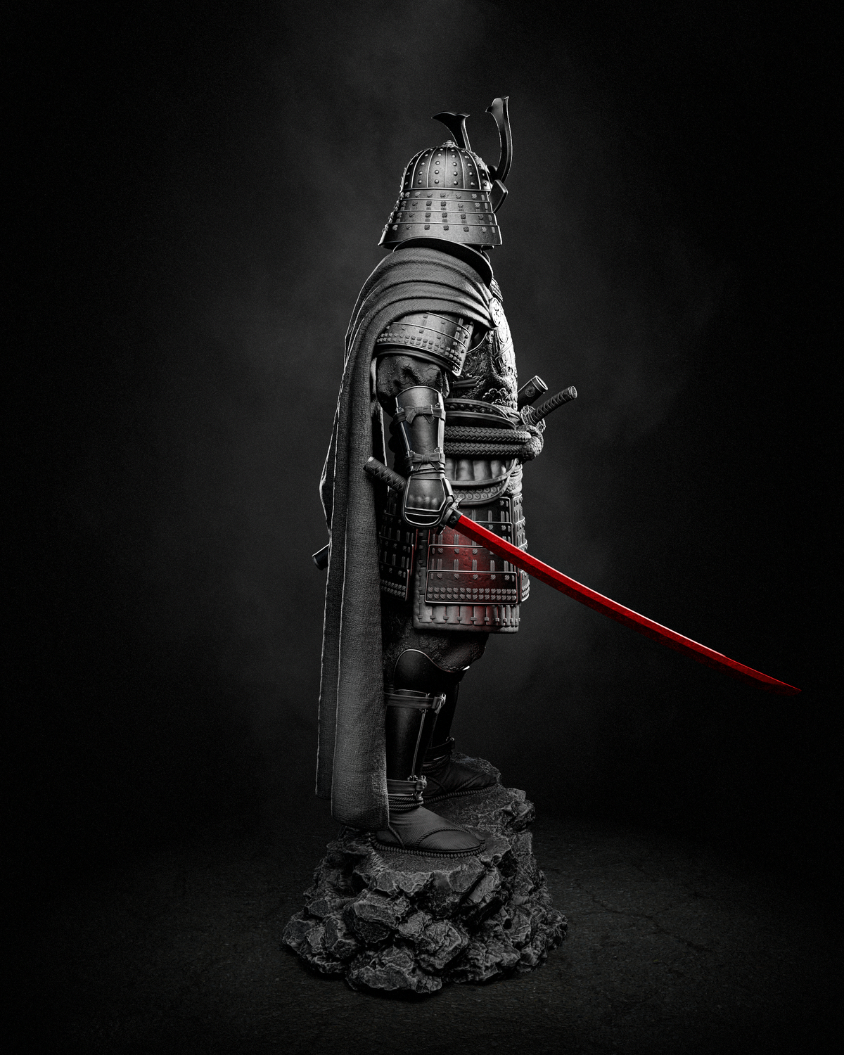 The Dark Daimyo - Maximum Detailed 16K Resin Statue