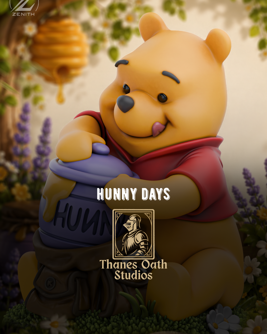 Hunny Days - Maximum Detailed 16K Resin Statue