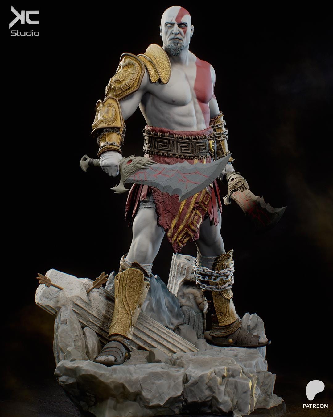 Revenge Incarnate - Maximum Detailed 16K Resin Statue