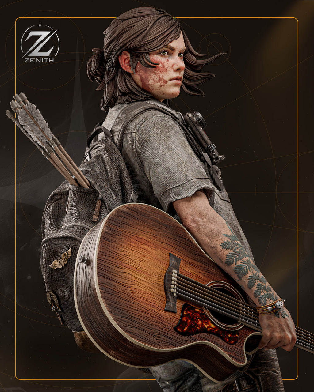 Survivor’s Song - Maximum Detailed 16K Resin Statue