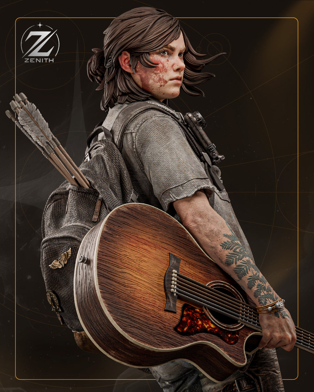 Survivor’s Song - Maximum Detailed 16K Resin Statue