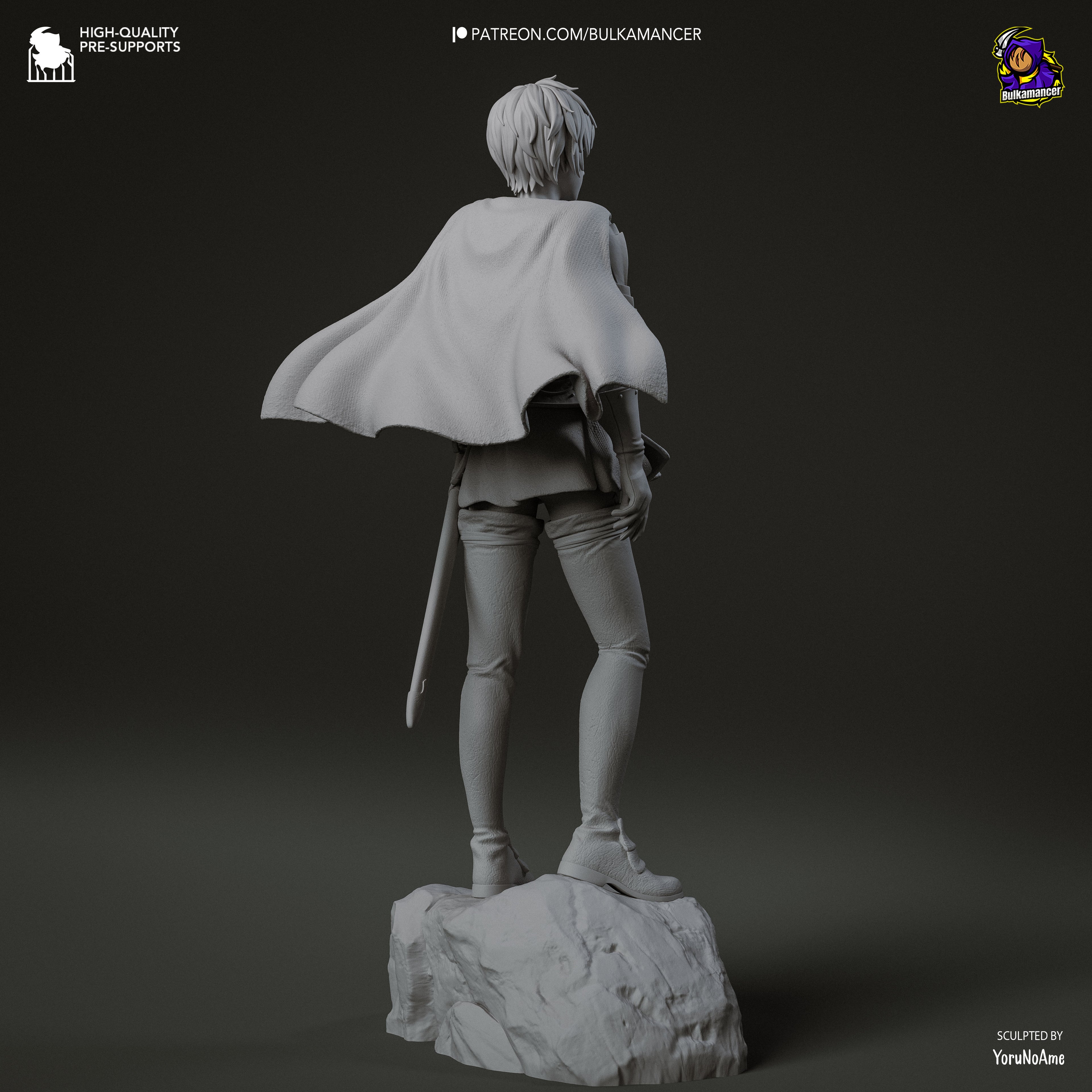 Falcon Commander - Maximum Detailed 16K Resin Statue