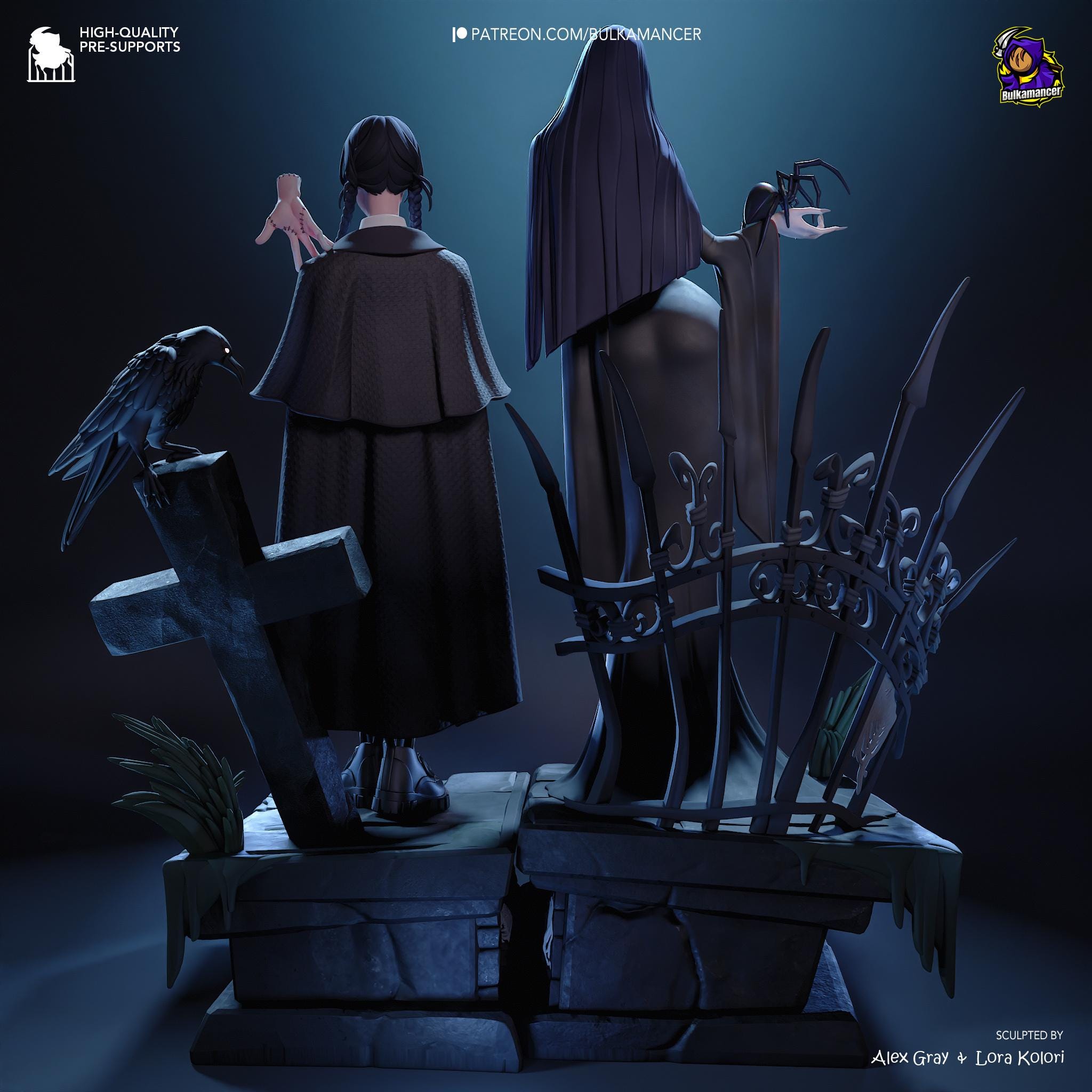 The Matron & The Maiden - Maximum Detailed 16K Resin Statue