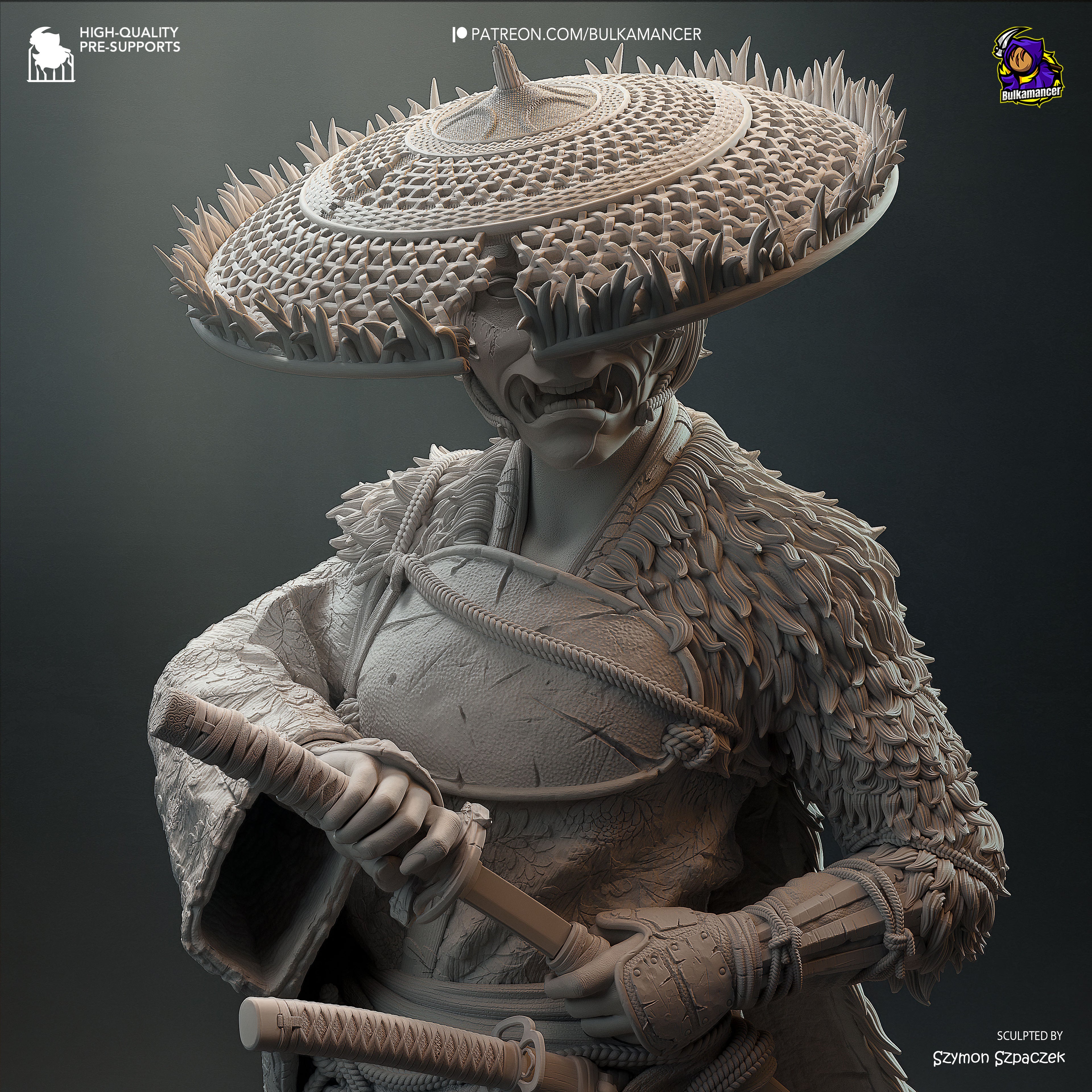 Northern Onryō - Maximum Detailed 16K Resin Statue