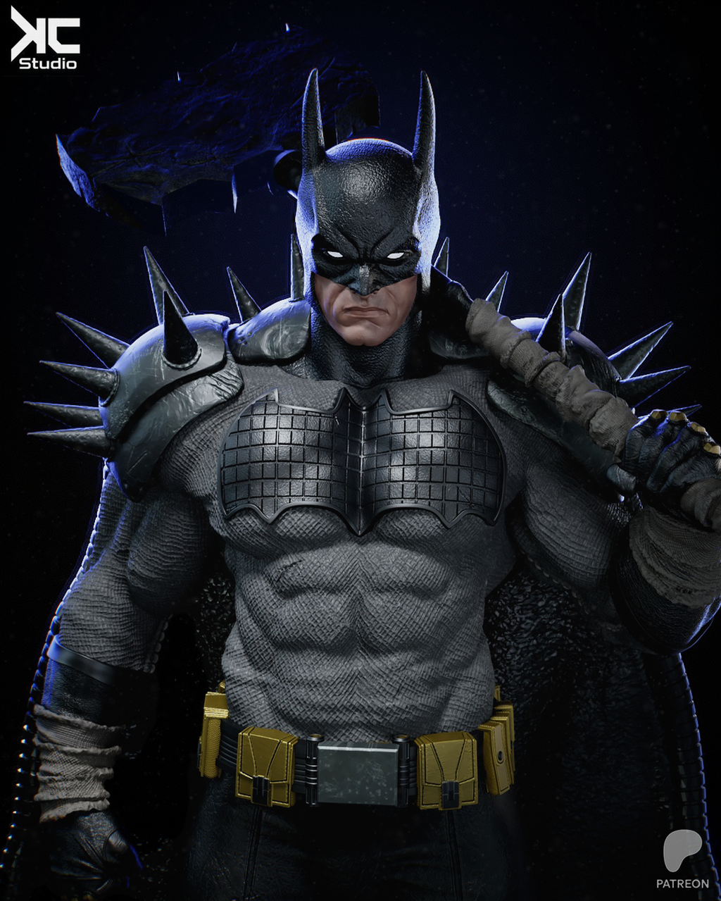 Bat Of Ruin - Maximum Detailed 16K Resin Statue
