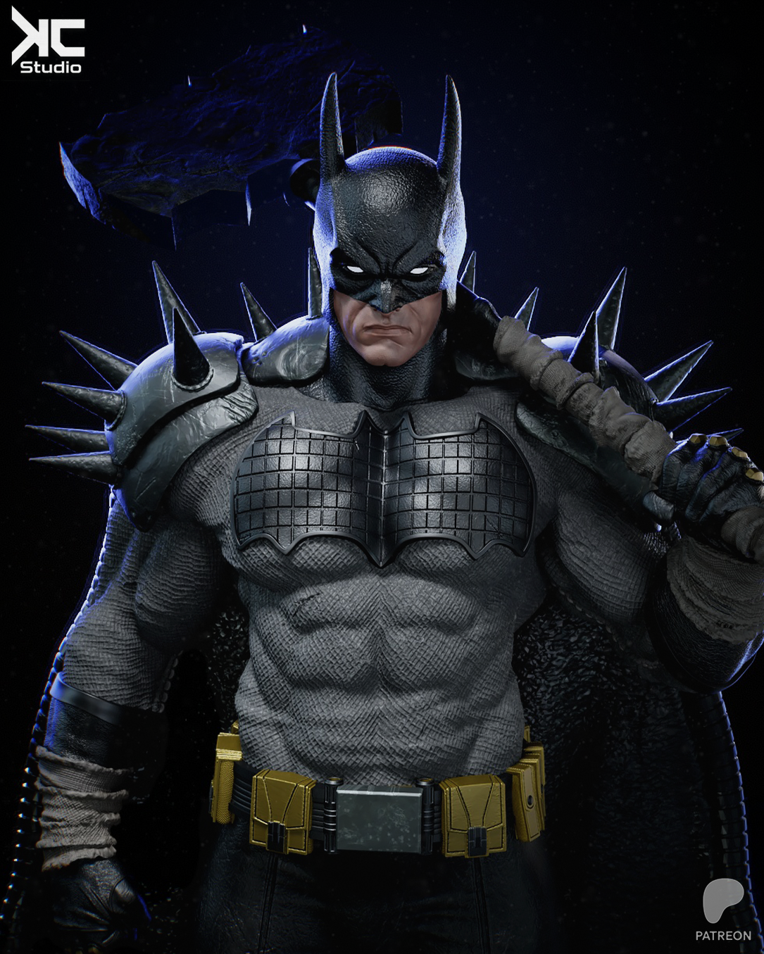 Bat Of Ruin - Maximum Detailed 16K Resin Statue
