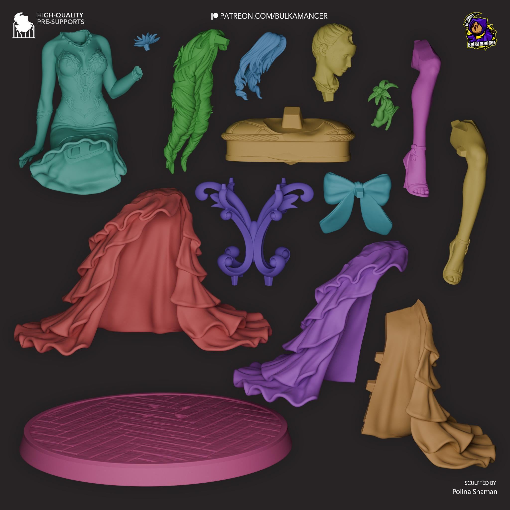 The Planet’s Voice - Maximum Detailed 16K Resin Statue