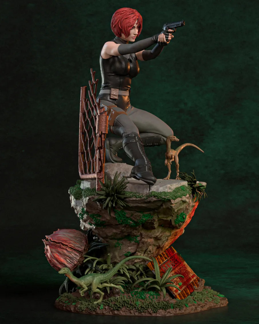 Primeval Threat - Maximum Detailed 16K Resin Statue