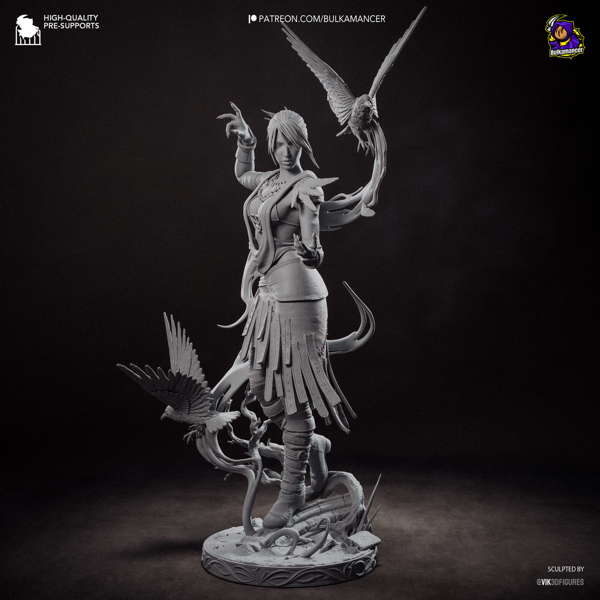 Witch Of The Wilds - Maximum Detailed 16K Resin Statue