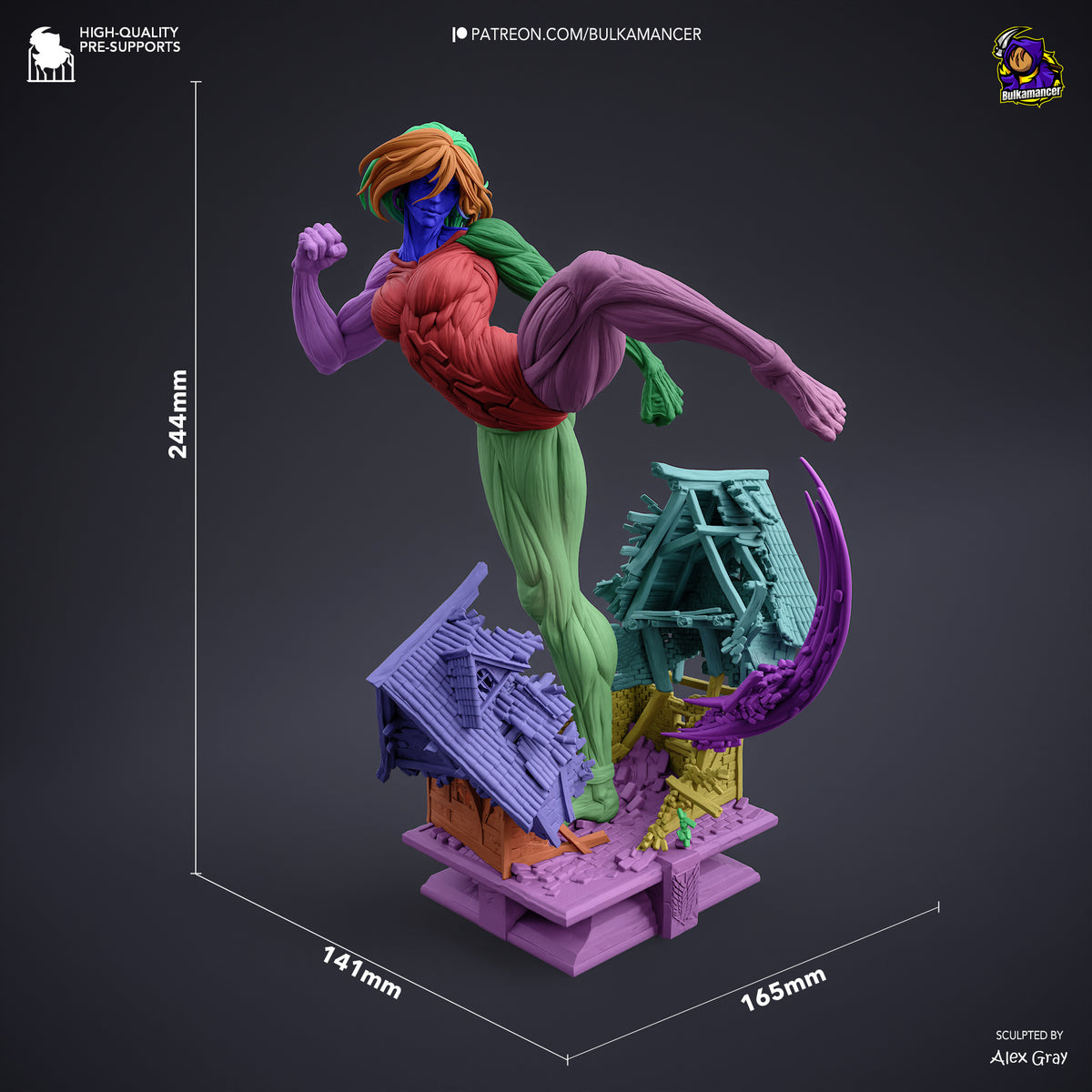 Hardened Fury - Maximum Detailed 16K Resin Statue