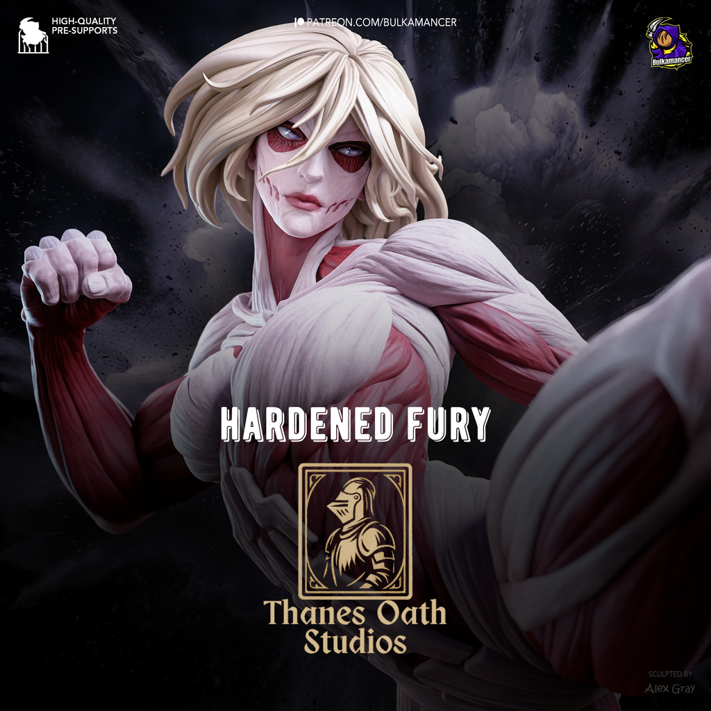 Hardened Fury - Maximum Detailed 16K Resin Statue