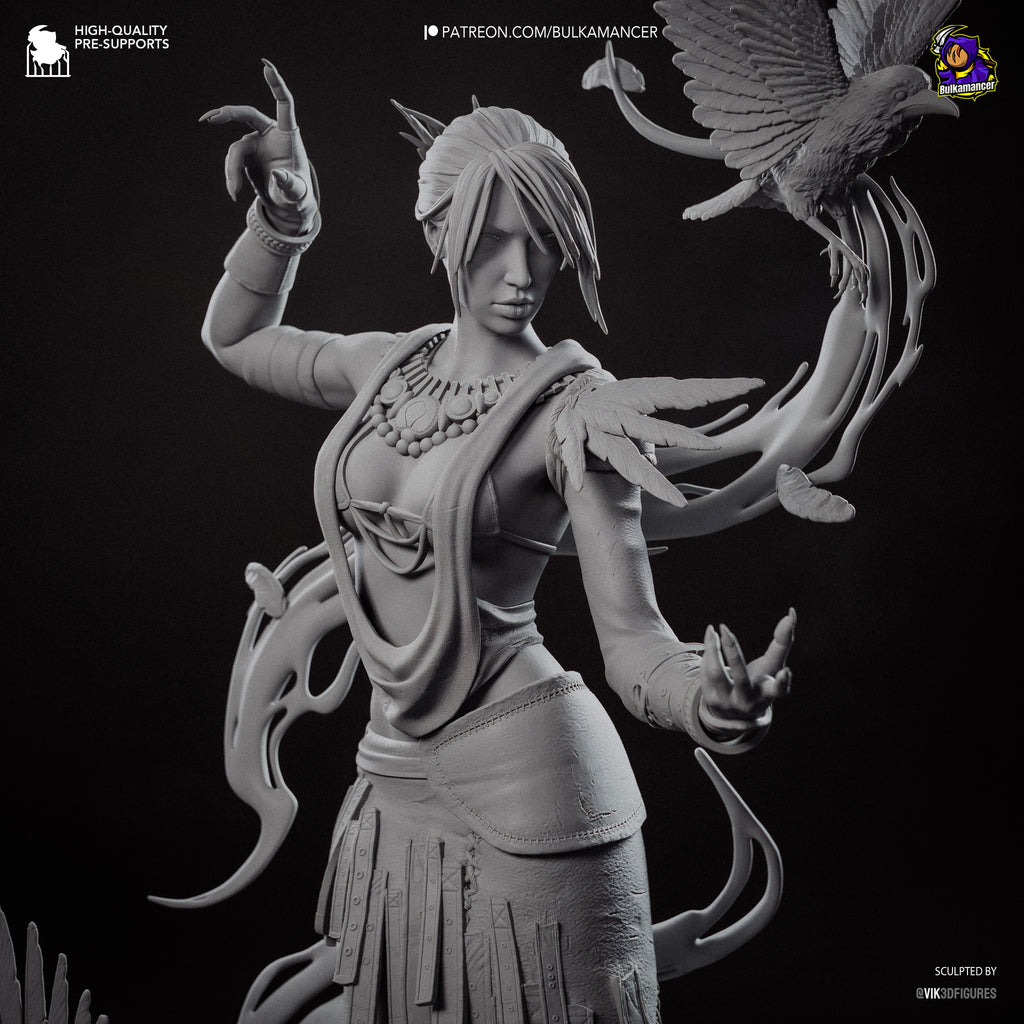 Witch Of The Wilds - Maximum Detailed 16K Resin Statue