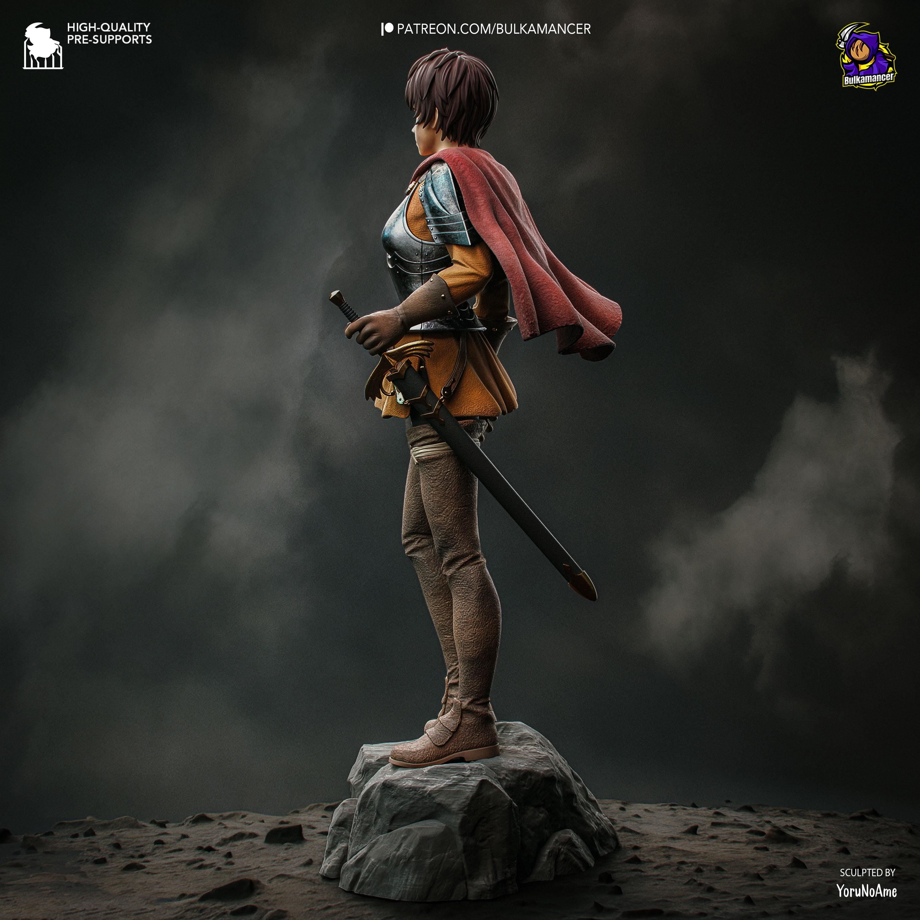 Falcon Commander - Maximum Detailed 16K Resin Statue