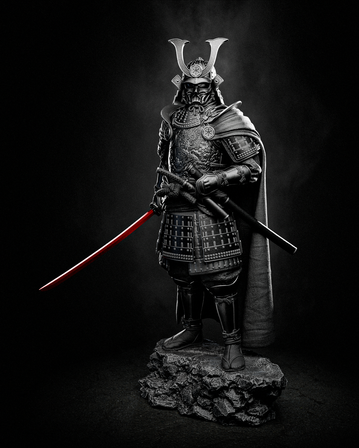 The Dark Daimyo - Maximum Detailed 16K Resin Statue
