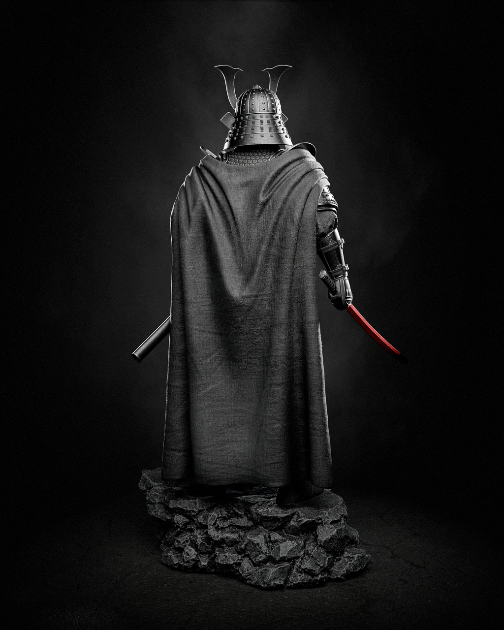 The Dark Daimyo - Maximum Detailed 16K Resin Statue
