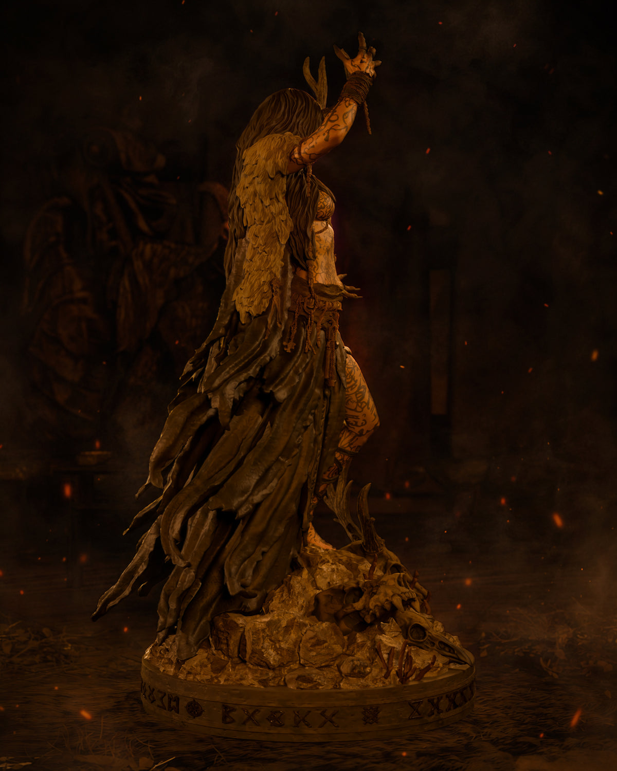 Seeress Of Fate - Maximum Detailed 16K Resin Statue