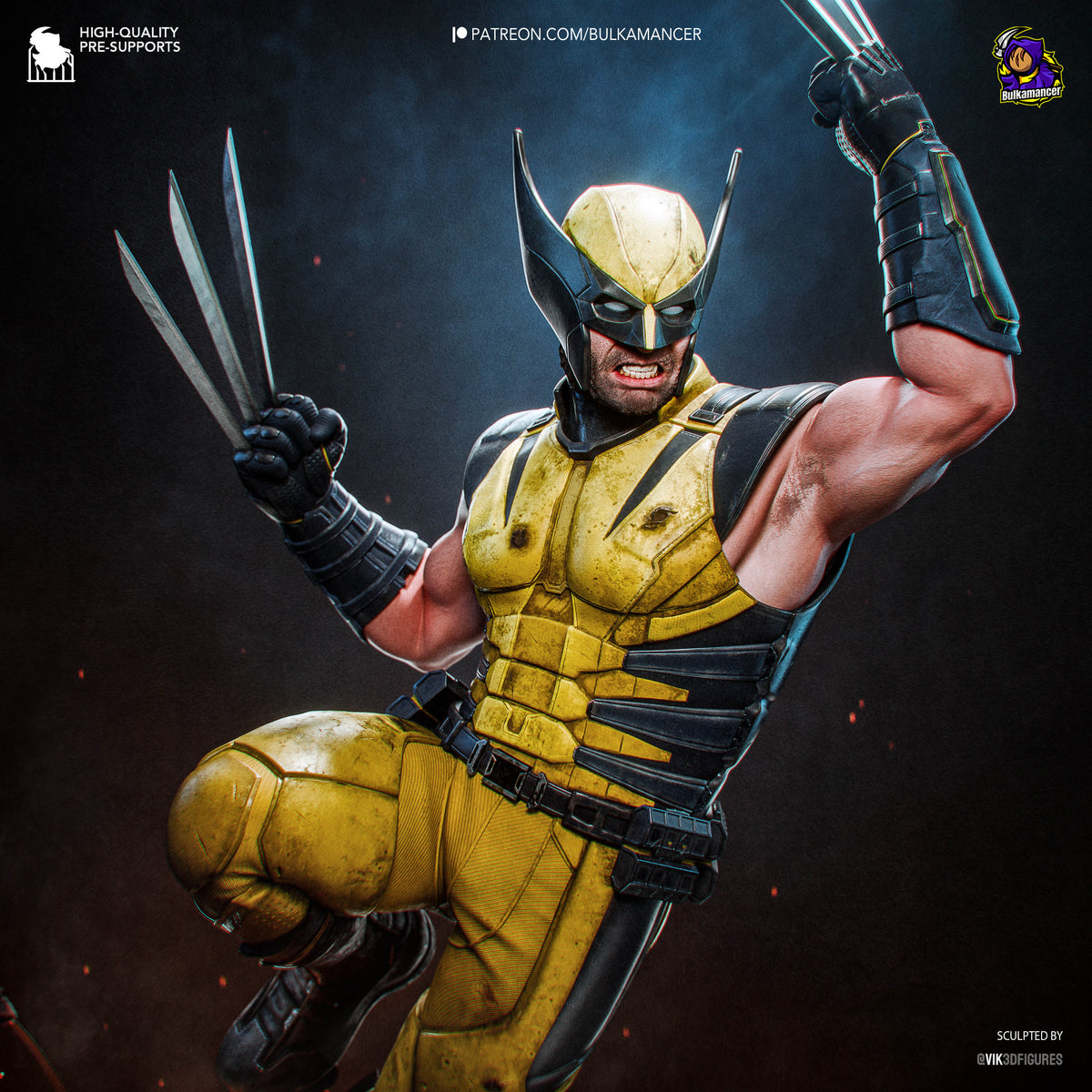 The Feral Weapon - Maximum Detailed 16K Resin Statue