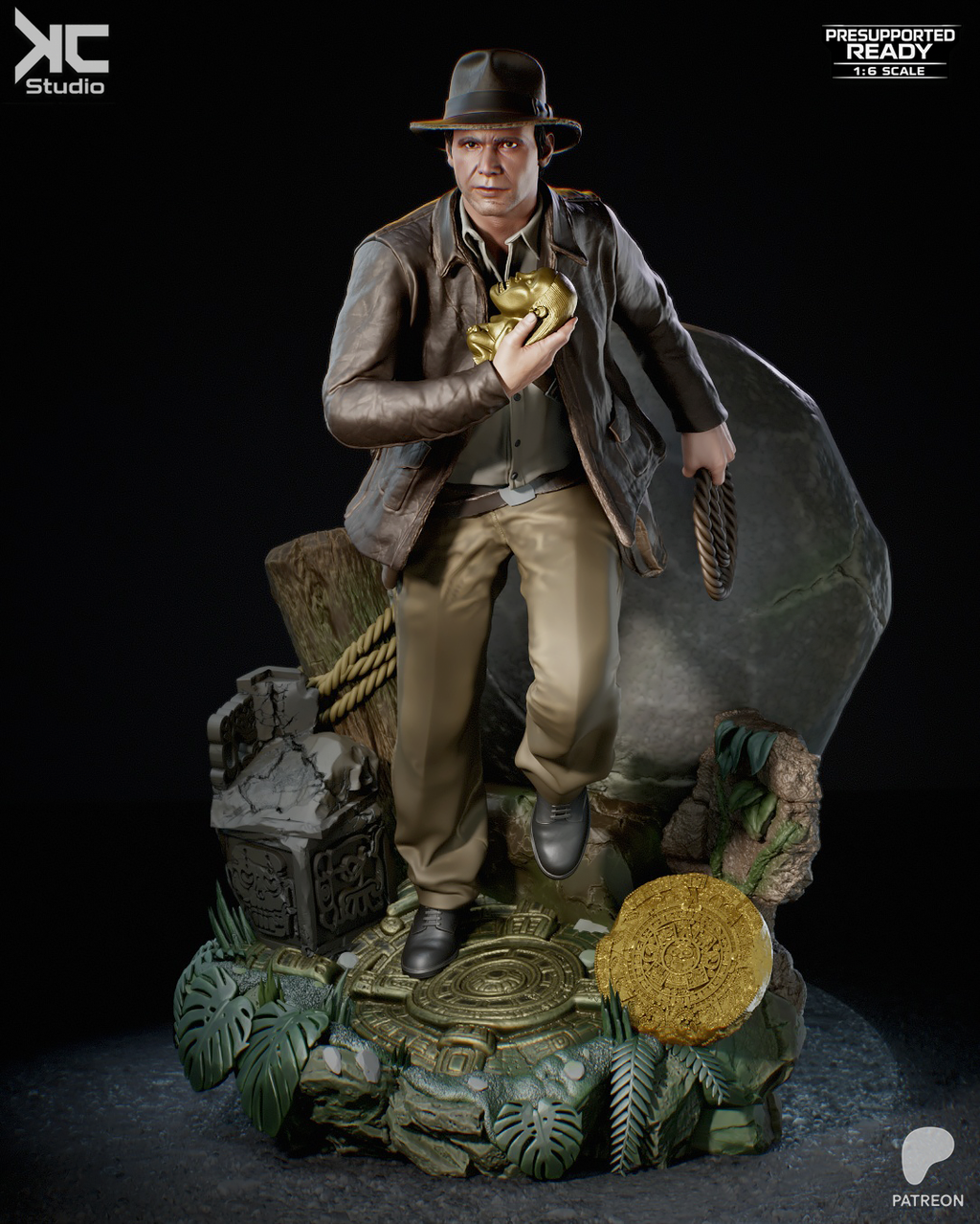 Relic Seeker - Maximum Detailed 16K Resin Statue
