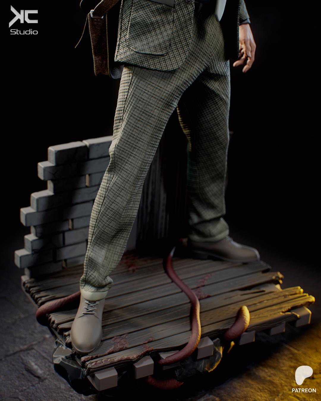 The Nightbound Author - Maximum Detailed 16K Resin Statue