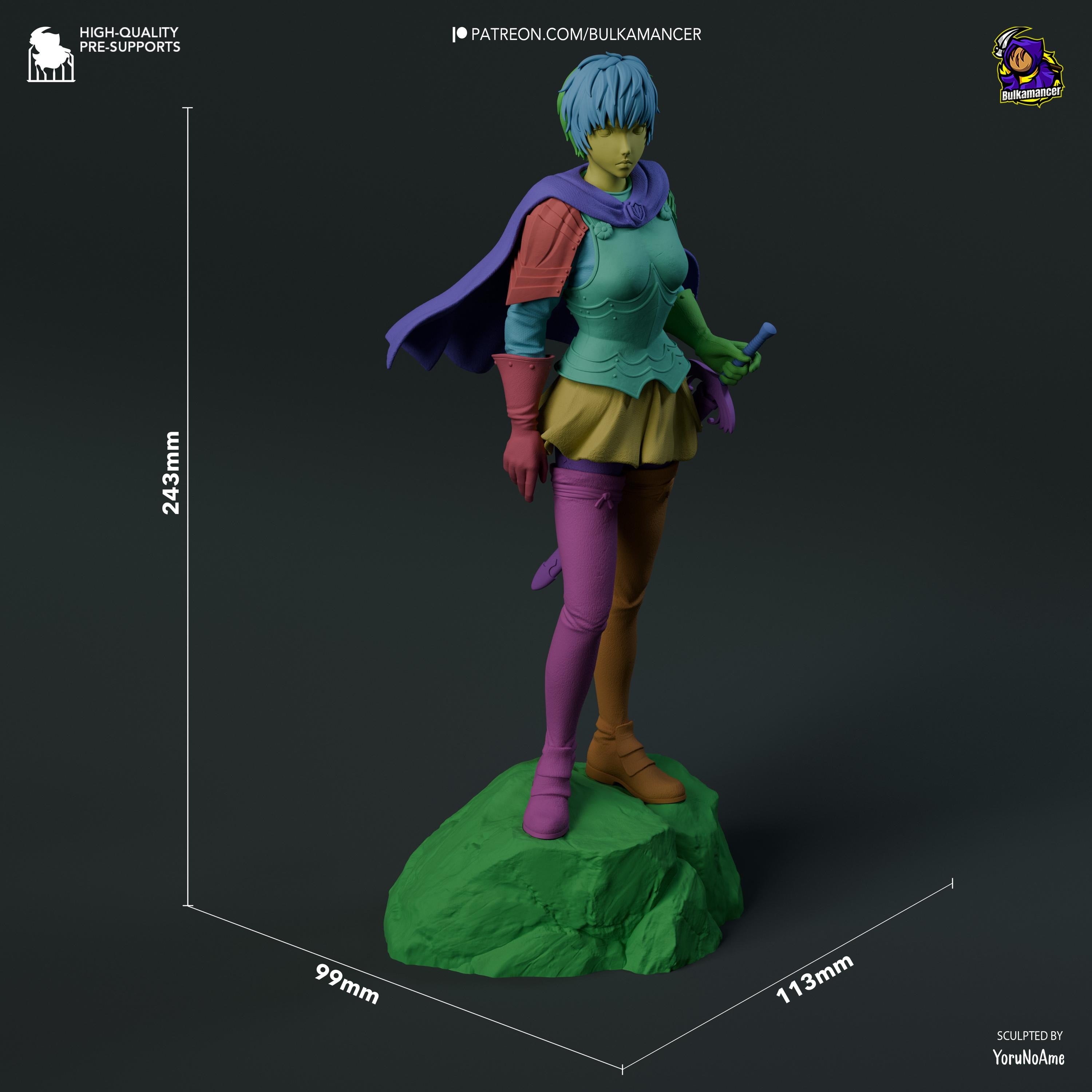 Falcon Commander - Maximum Detailed 16K Resin Statue