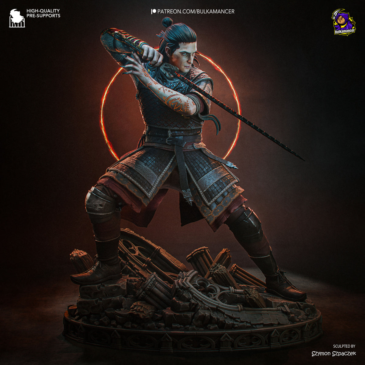 Blood & Dawn - Maximum Detailed 16K Resin Statue