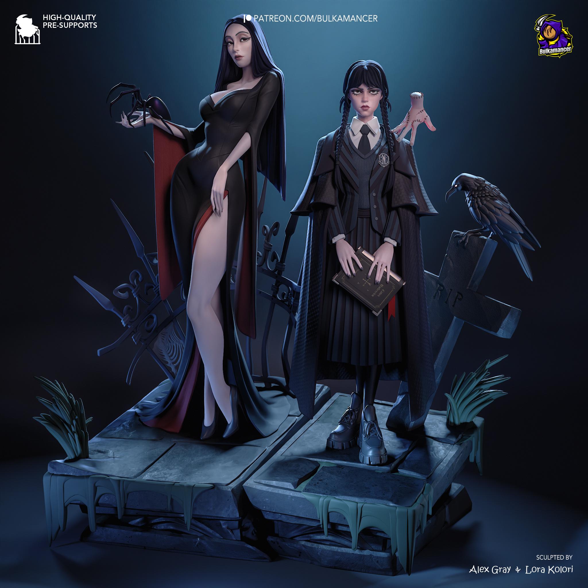 The Matron & The Maiden - Maximum Detailed 16K Resin Statue