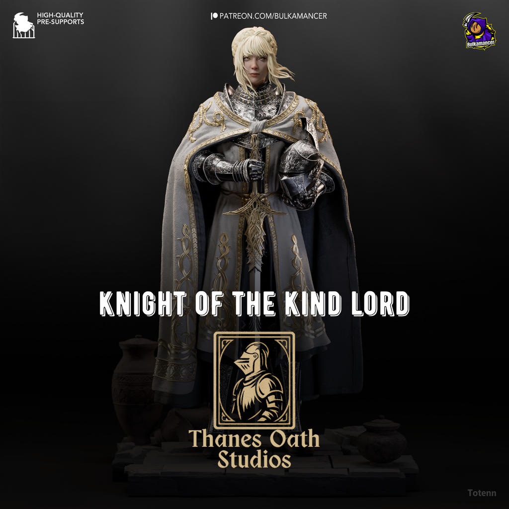 Knight of The Kind Lord - Maximum Detailed 16K Resin Statue