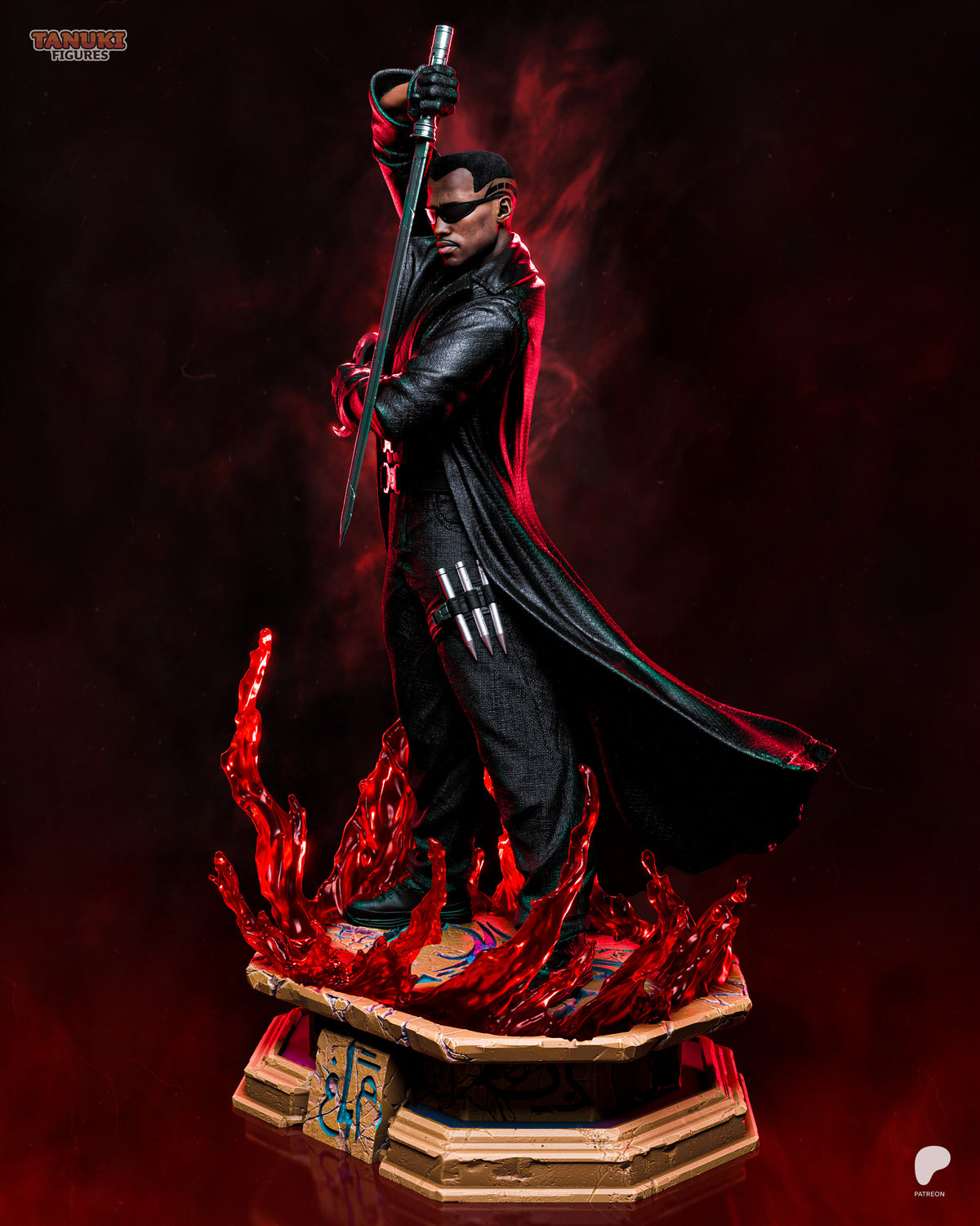 Blood & Silver - Maximum Detailed 16K Resin Statue