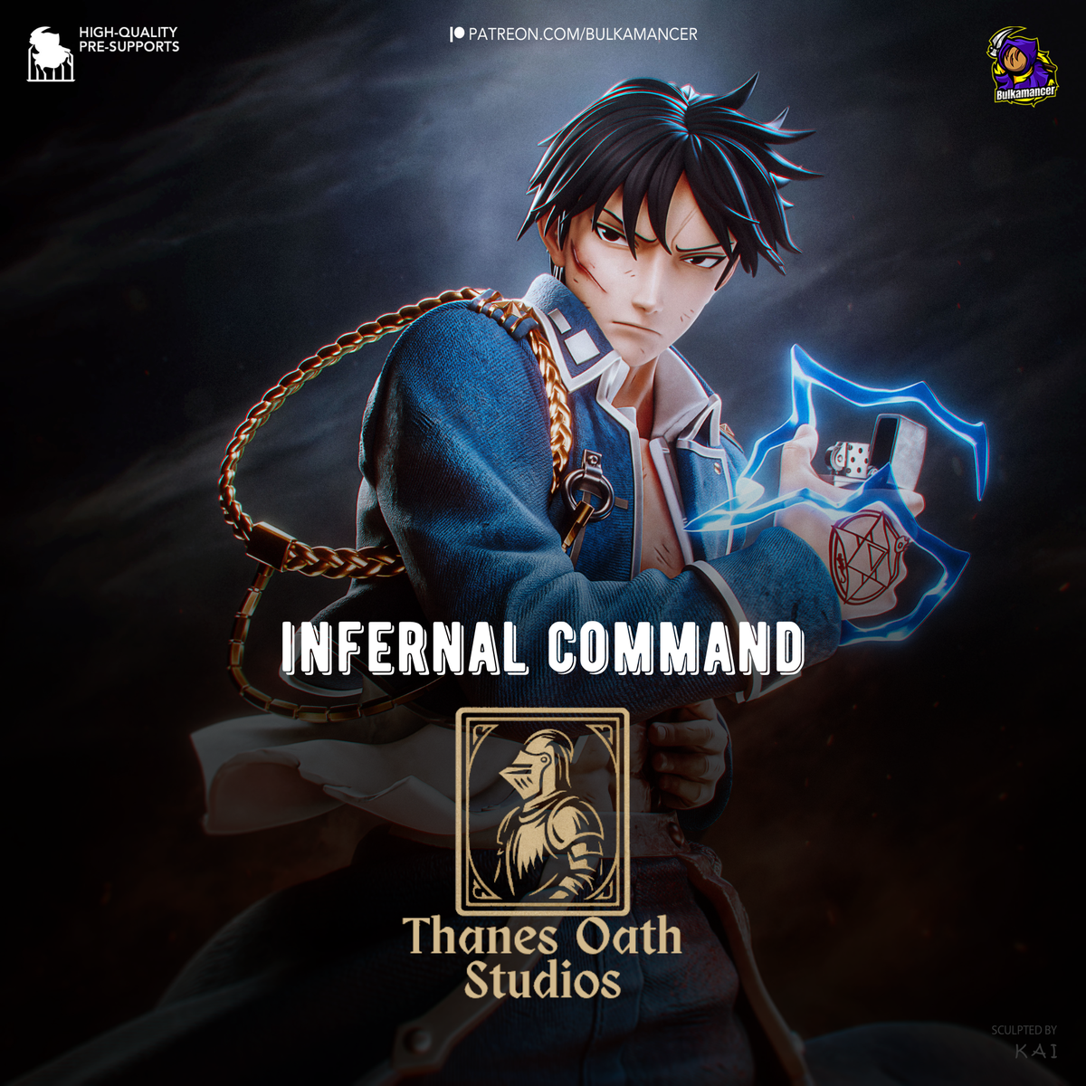 Infernal Command - Maximum Detailed 16K Resin Statue