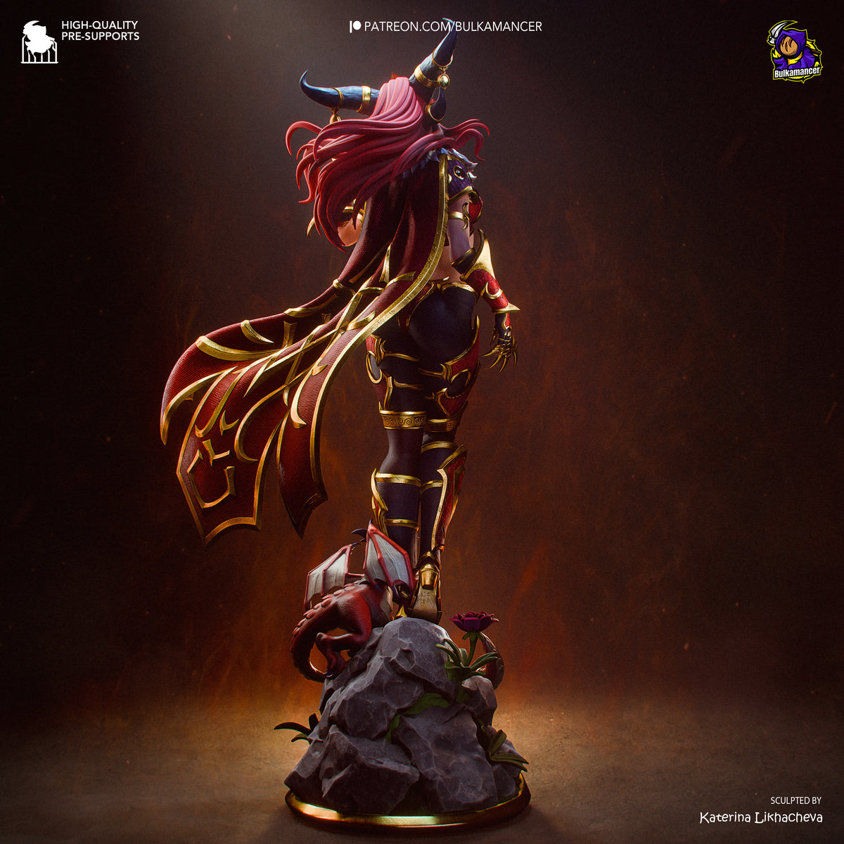 Heart Of The Dragon - Maximum Detailed 16K Resin Statue