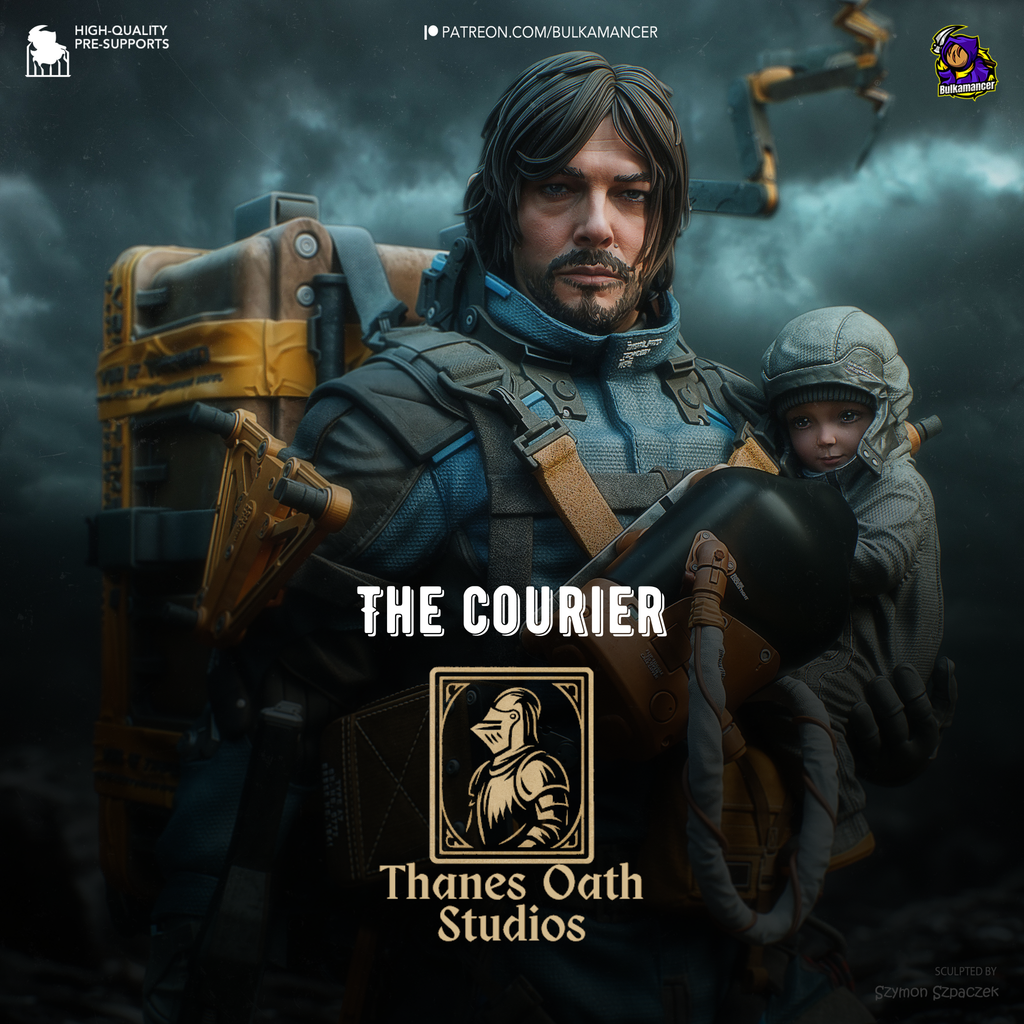 The Courier - Maximum Detailed 16K Resin Statue