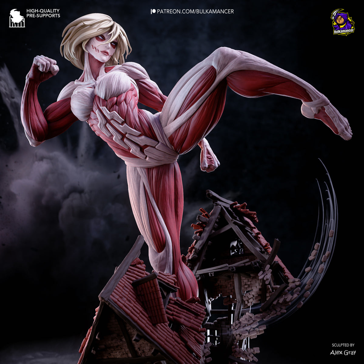 Hardened Fury - Maximum Detailed 16K Resin Statue