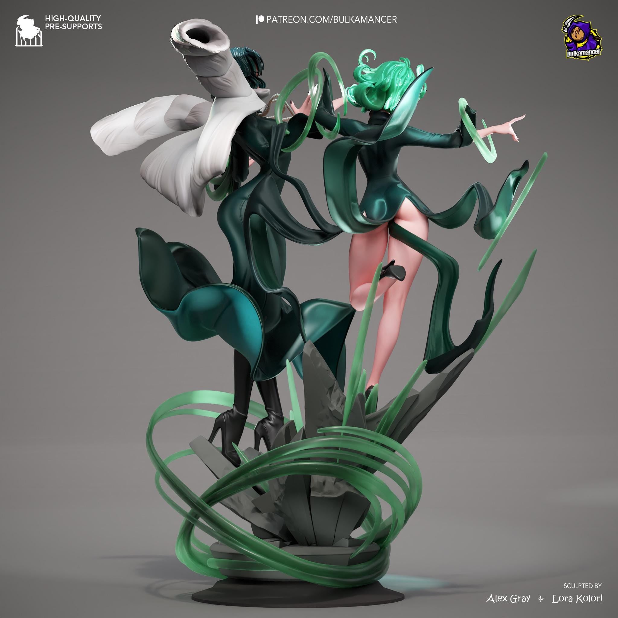 The Calm & The Cataclysm - Maximum Detailed 16K Resin Statue