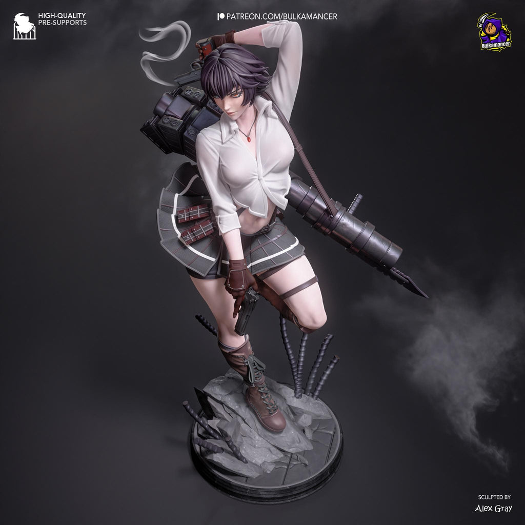 The Bullet-Bound - Maximum Detailed 16K Resin Statue