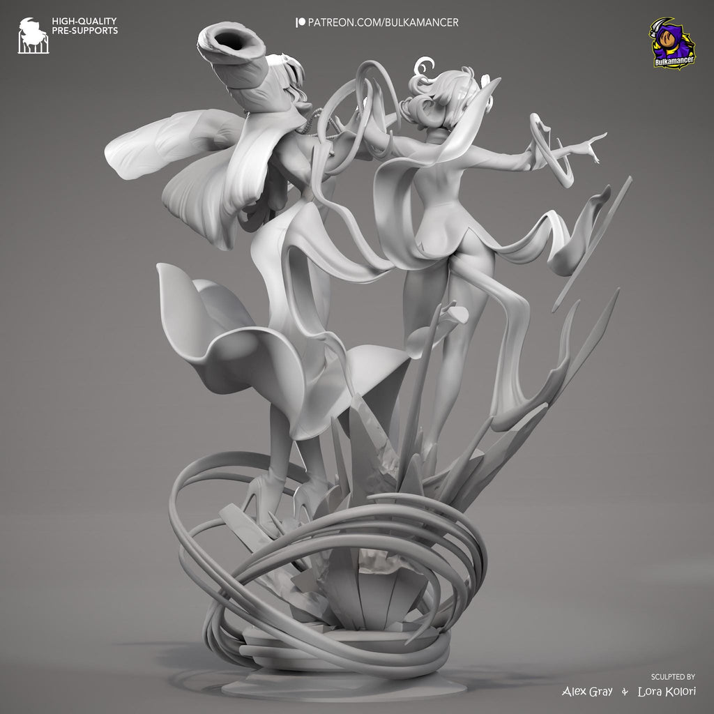 The Calm & The Cataclysm - Maximum Detailed 16K Resin Statue