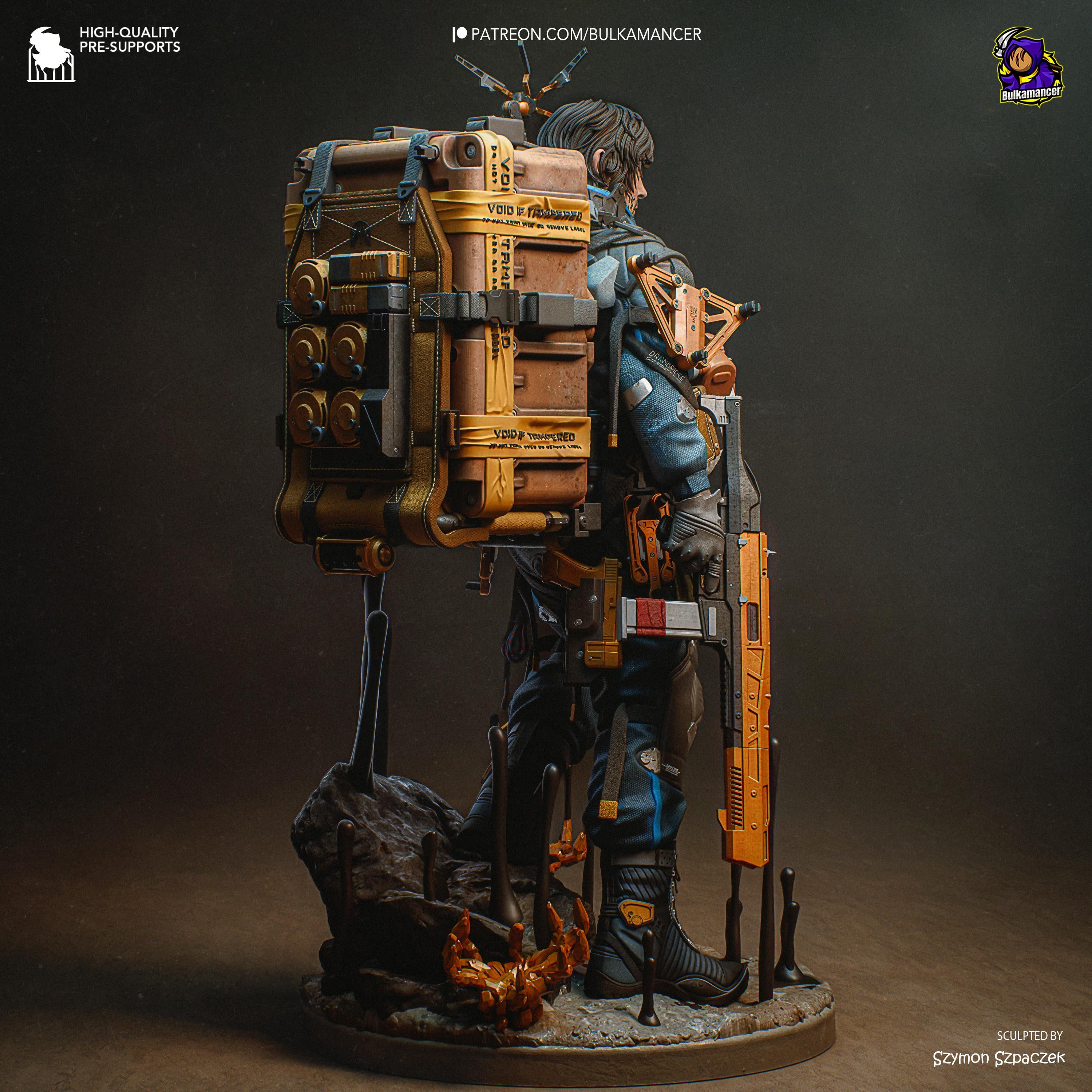 The Courier - Maximum Detailed 16K Resin Statue