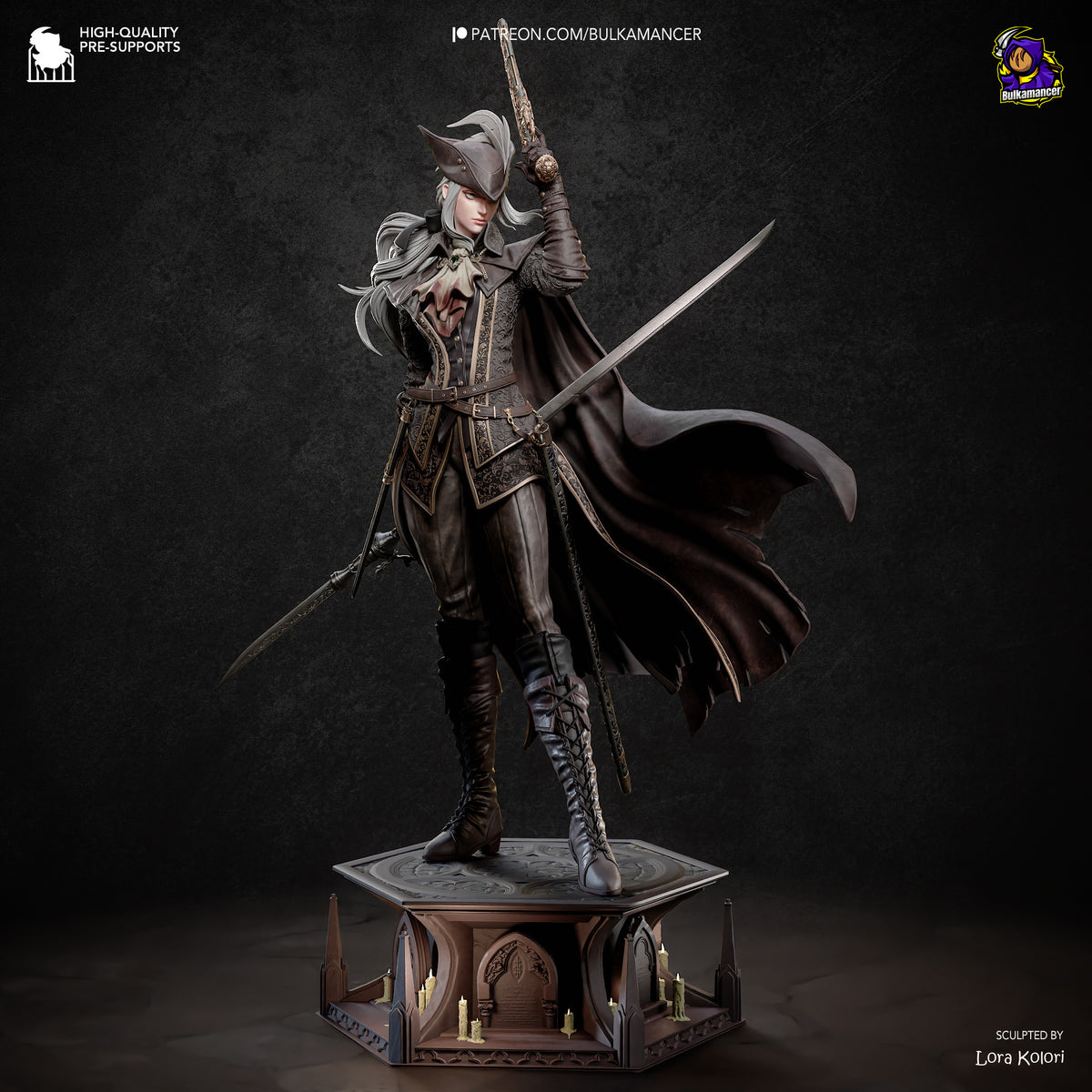 Scarlet Elegy - Maximum Detailed 16K Resin Statue