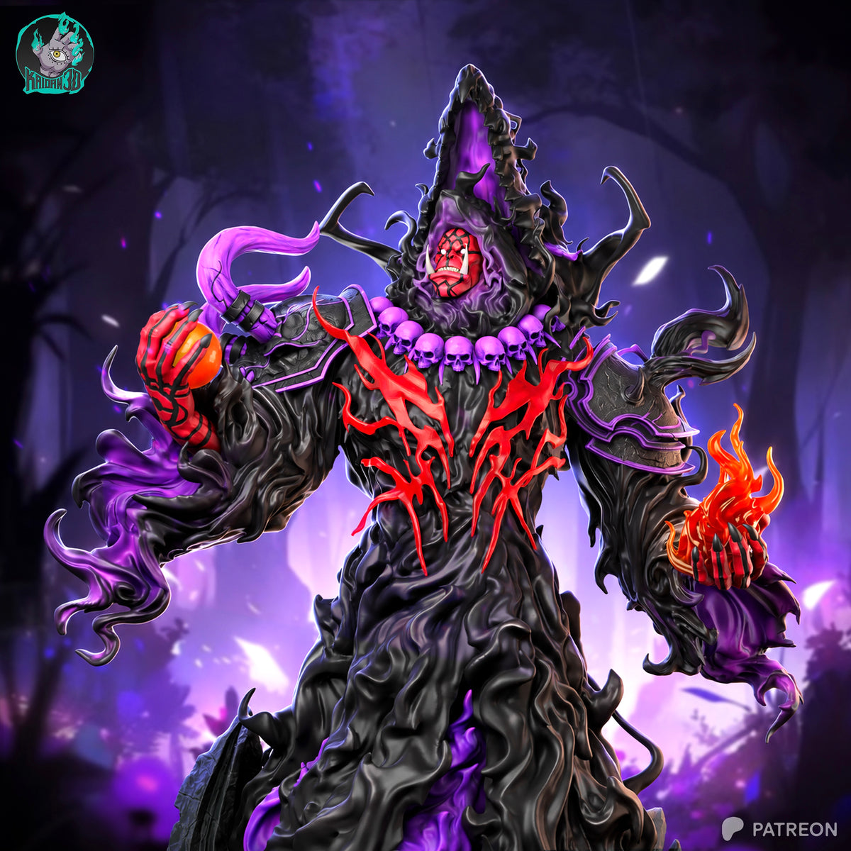 Arcane Behemoth - Maximum Detailed 16K Resin Statue
