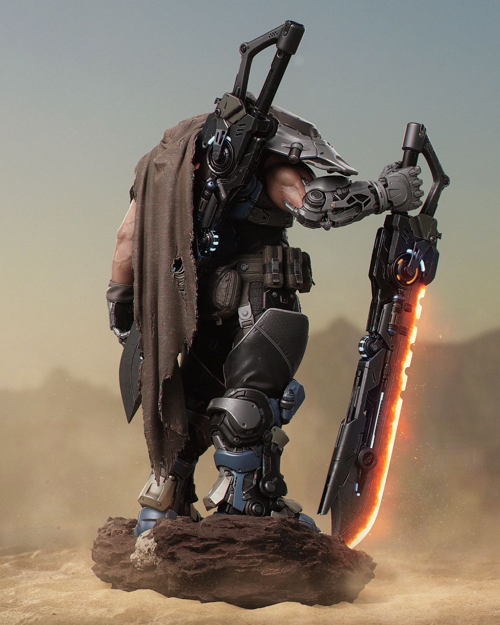 Kurg - Maximum Detailed 16K Resin Statue